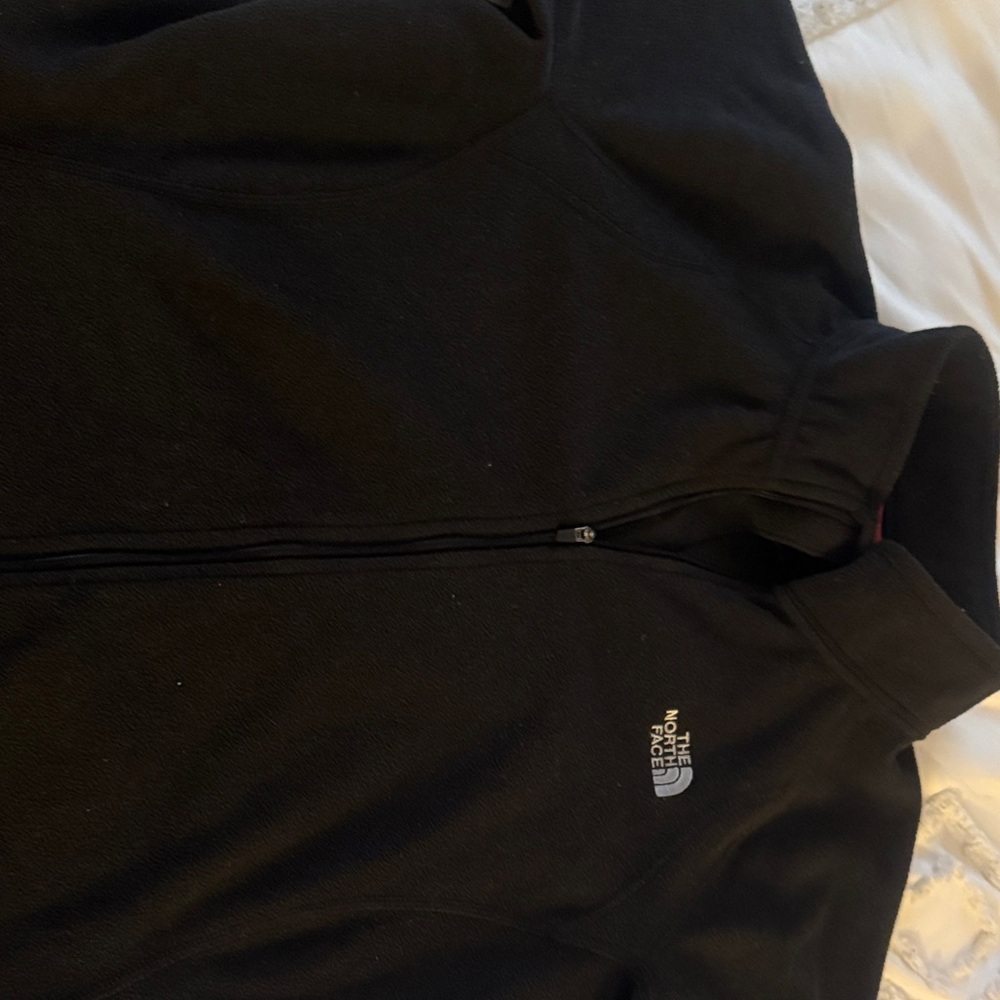 The North Face Black Zip-Up Fleece